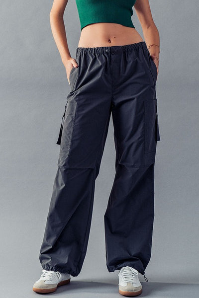 Carli Cargo Pants in Slate