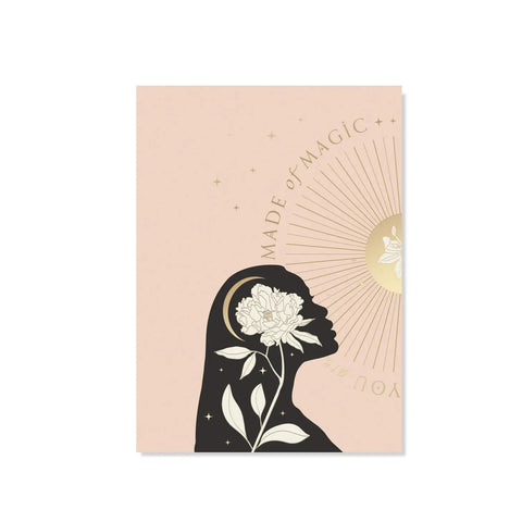 Gold Foil Daily Task Deskpad With Art And Quotes by Morgan Harper Nichols