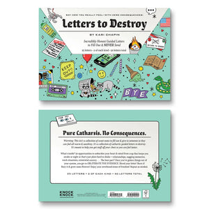 Letters to Destroy Journal