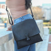 Bellamy Barrel Bag in Black by Pretty Simple
