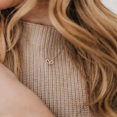 Amour "Loved" Waterproof Gold Necklace by Beljoy