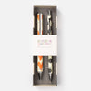 Charcoal Hearts Set of 6 Highlighters by Caroline Gardner