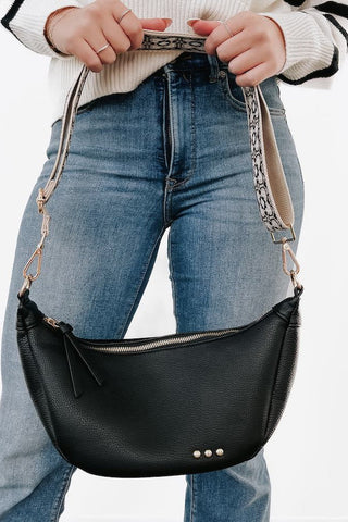 Cora Structured Hobo Bag by Pretty Simple