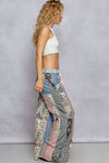 Patchwork Denim Pant by POL