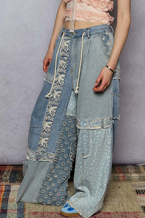 Darla Denim Mixed Media by POL