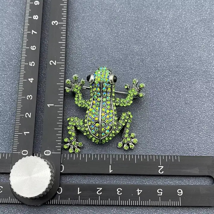 Enamel Brooches in Various Styles