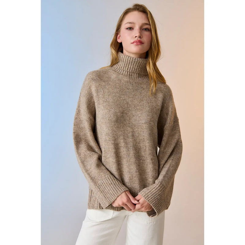 Allie Turtleneck Sweater Top