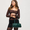 Nessa Shoulder Bag in Emerald by Urban Expressions