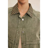 Meg Timeless With A Twist Mineral Washed Cotton Twill Jacket