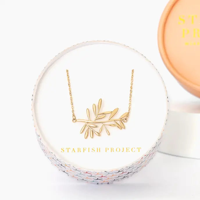 Rooted & Rising Branch Necklace by Starfish Project