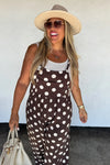 Karli Polka Dot Boho Overalls