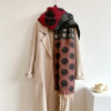 Polka Dot Thick Shawl Scarf in Multiple Color Choices