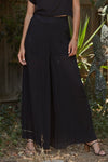 By Together Lauren Woven Gauze High-Waisted Wide Leg Pant