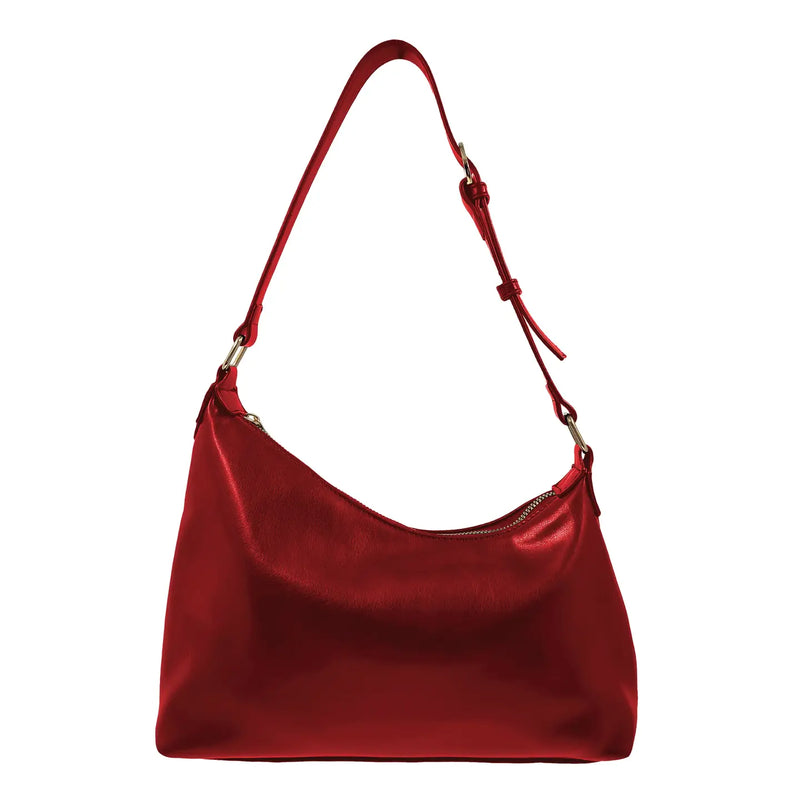Fiamma Hobo Bag in Red