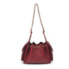 Willow Hobo Bag in Burgundy by Urban Expressions