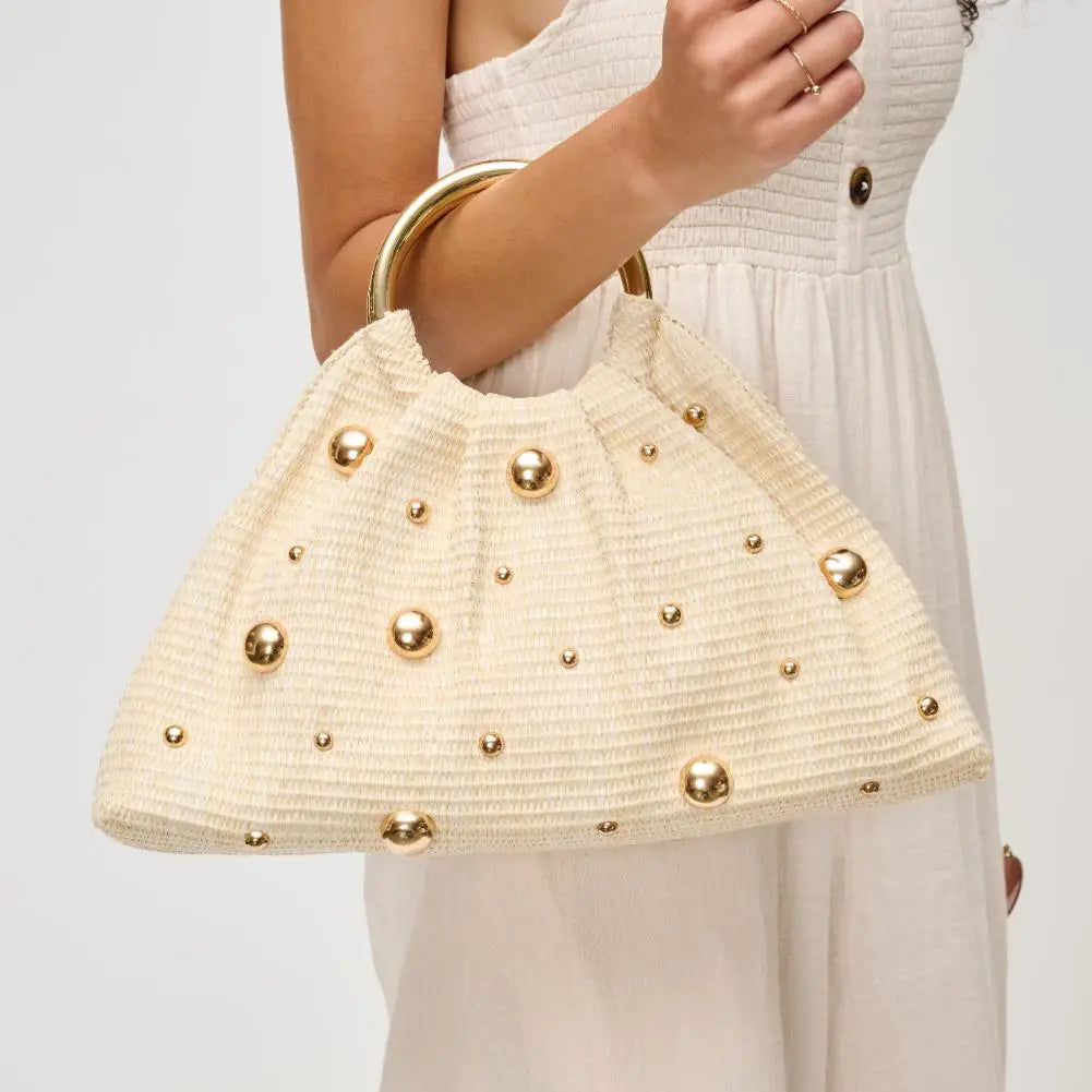 Harper Evening Bag in Ivory by Urban Expressions