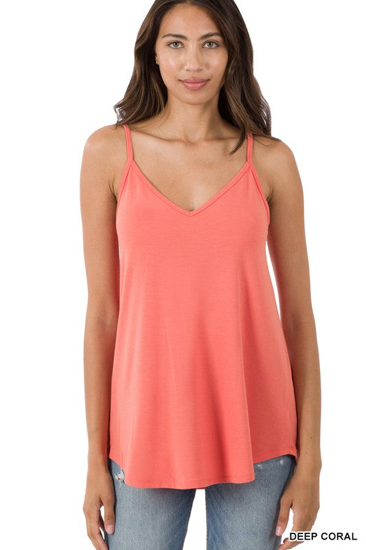 Andrea Reversible Cami in 8 Color Choices