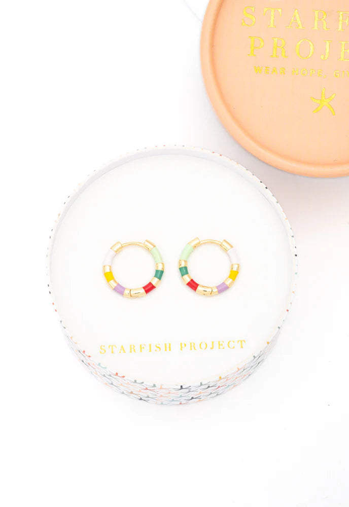 Golden Garden Bloom Earrings by Starfish Project