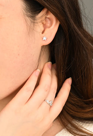 Gemini Platinum Stud Set By Starfish Project