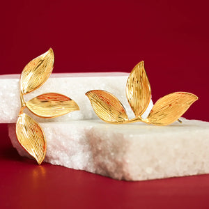 Golden Canopy Earrings by Starfish Project