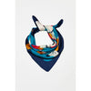Color Block Silky Bandana Scarf