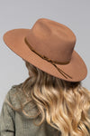Micro Stripe Bow Accent SunHat in Multiple Color Choices