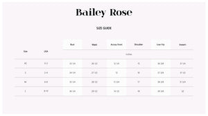 Breann Dainty Floral Yellow Dress by Bailey Rose