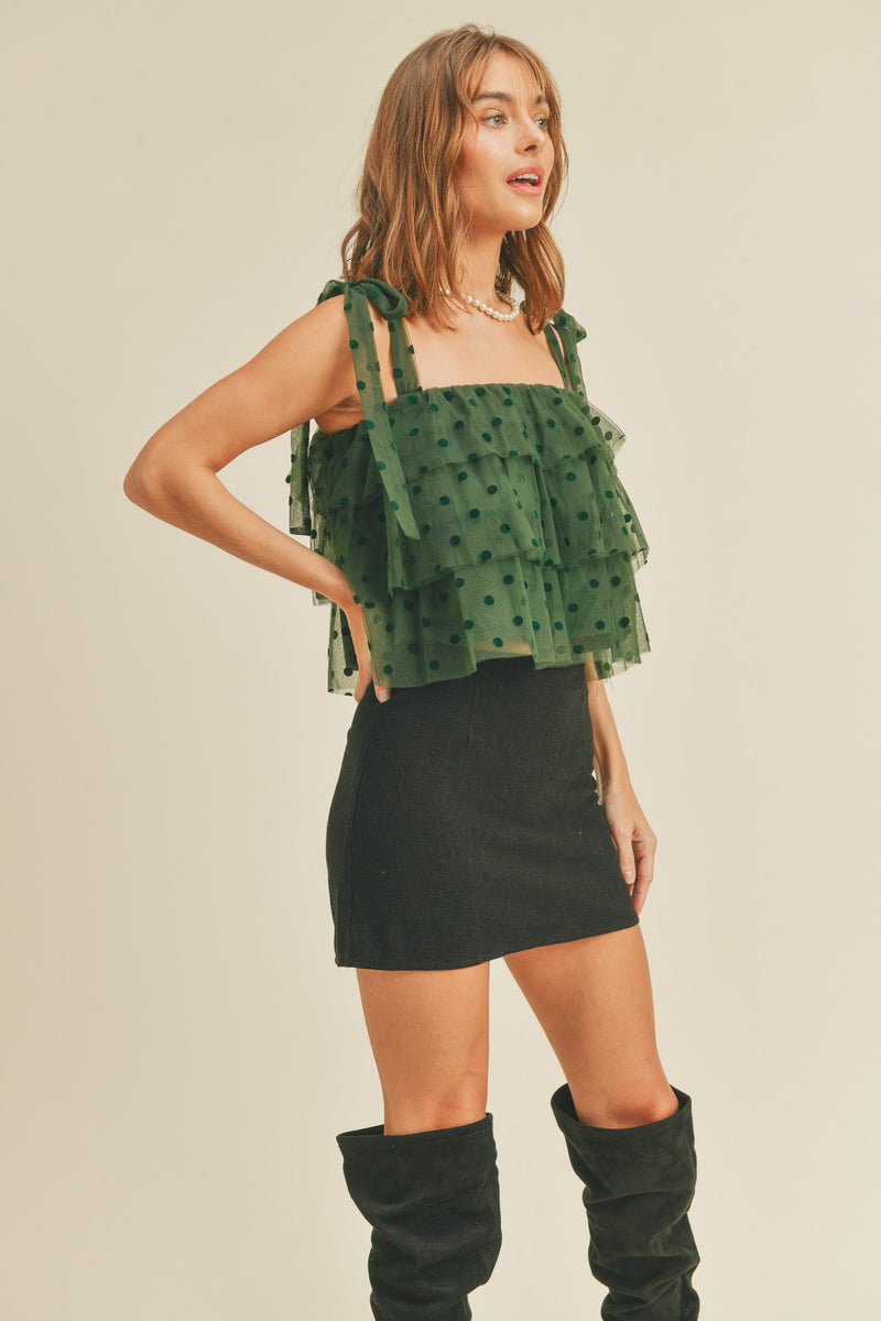 Darby Tiered Ruffle Layer Top