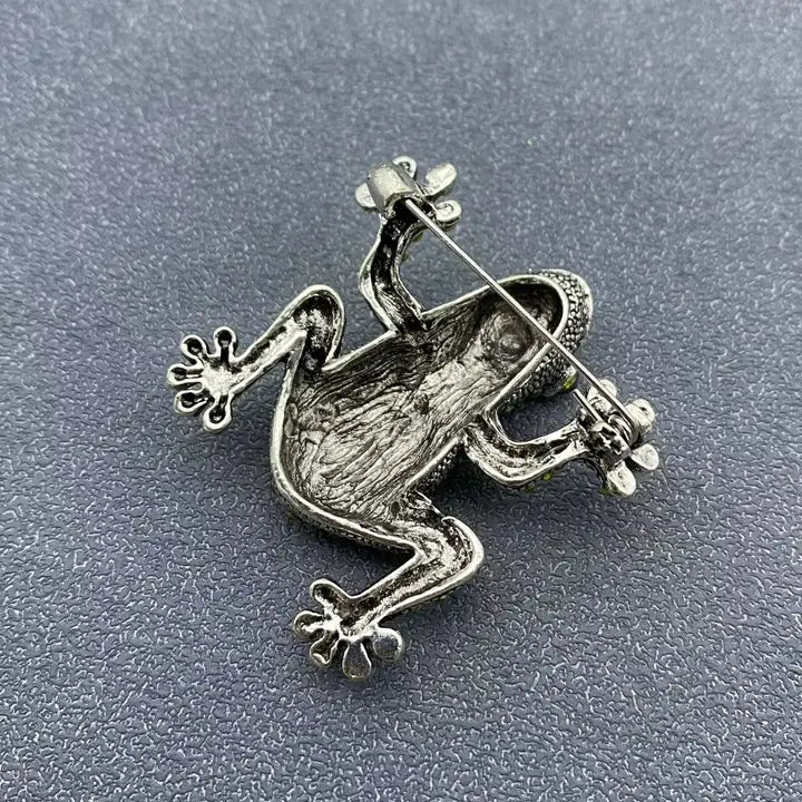 Enamel Brooches in Various Styles