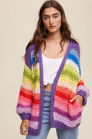 Kayla Knit Color Block Top