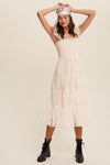 Gianna Flutter Sleeve Maxi Dress