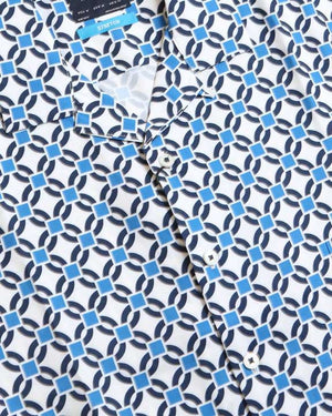 Rex Big Geo Stretch Camp Shirt