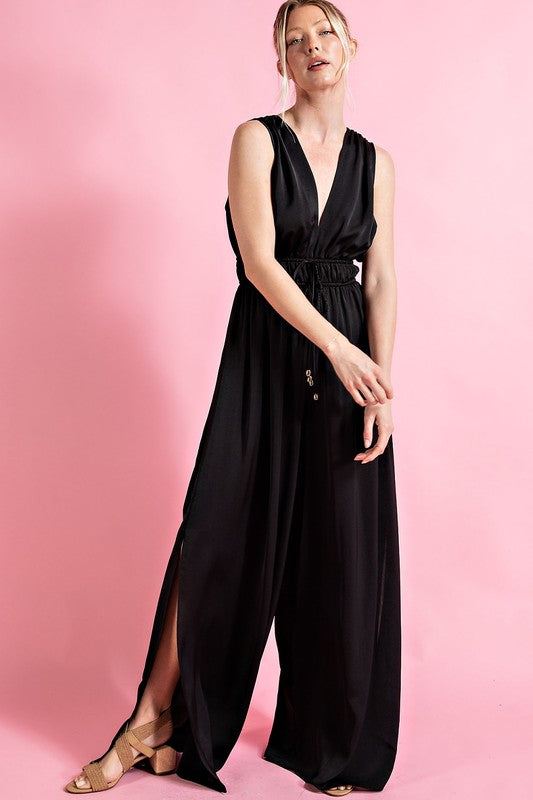 Glenda Jumpsuit in Black