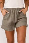 Madison Shorts With Pockets in Berry