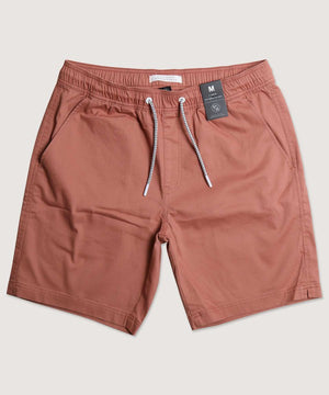 Cedar Men's Solid Drawstring Shorts