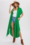 Kanin Retro Inspired Skirt Set in Green
