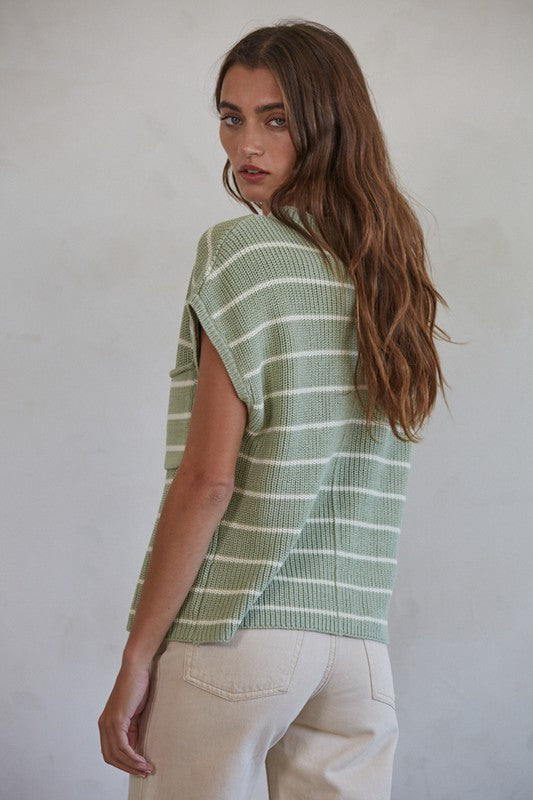 Sea Level Knit Top by By Together
