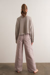 Irene Loose Fit Cargo Pants in Gray
