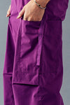 Carli Cargo Pants in Violet