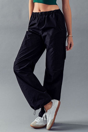 Carli Cargo Pants in Black