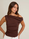 Ditsy Leopard Long Satin Skirt by Bailey Rose