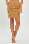 Paula Soft Washed Wide Leg Pant in Olive Sizes Small-2X