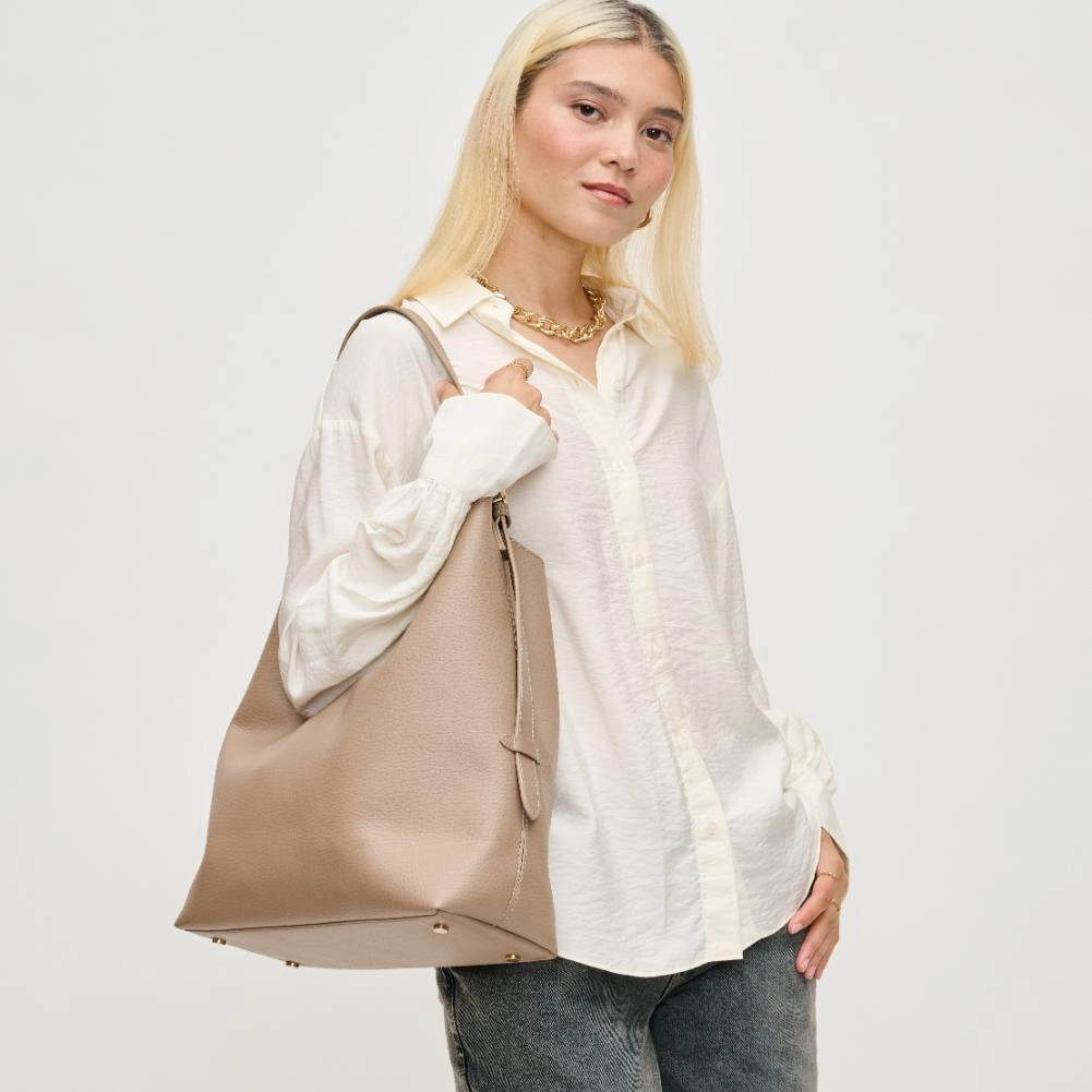 Zelda Hobo Bag in Natural by Urban Expressions