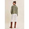Meg Timeless With A Twist Mineral Washed Cotton Twill Jacket