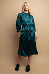Beth Colorblock Maxi Dress in Sky Blue