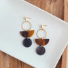 Penelope Caramel Latte Earrings