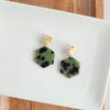 Roxy Olive Tortoise Earrings