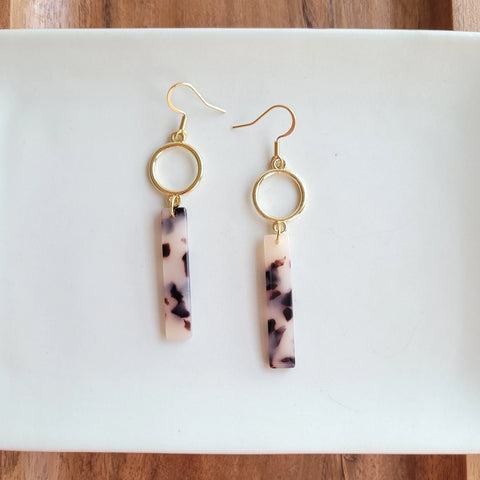 Gold Mini Arch Metal Earrings