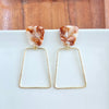 Isabella Blonde Tortoise Earrings