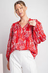 Marilyn Woven Satin Button Down in Pearl By Together